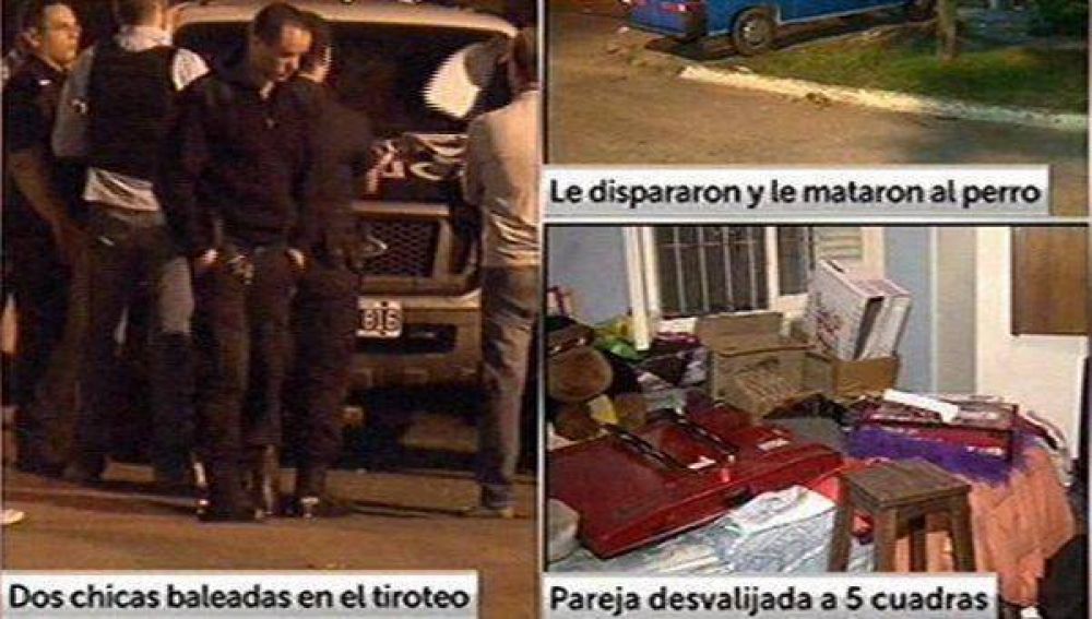 Quilmes: 3 robos en 5 cuadras, con rehenes y un perro muerto