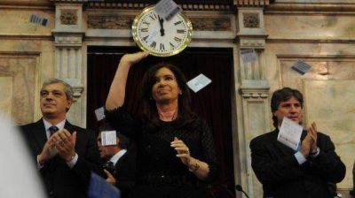 Cristina abrir� el 132� per�odo de sesiones ordinarias en el Congreso