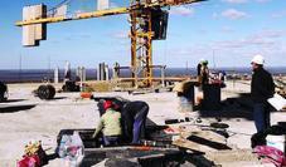 La construcci�n creci� s�lo 2,1% en enero, seg�n el INDEC