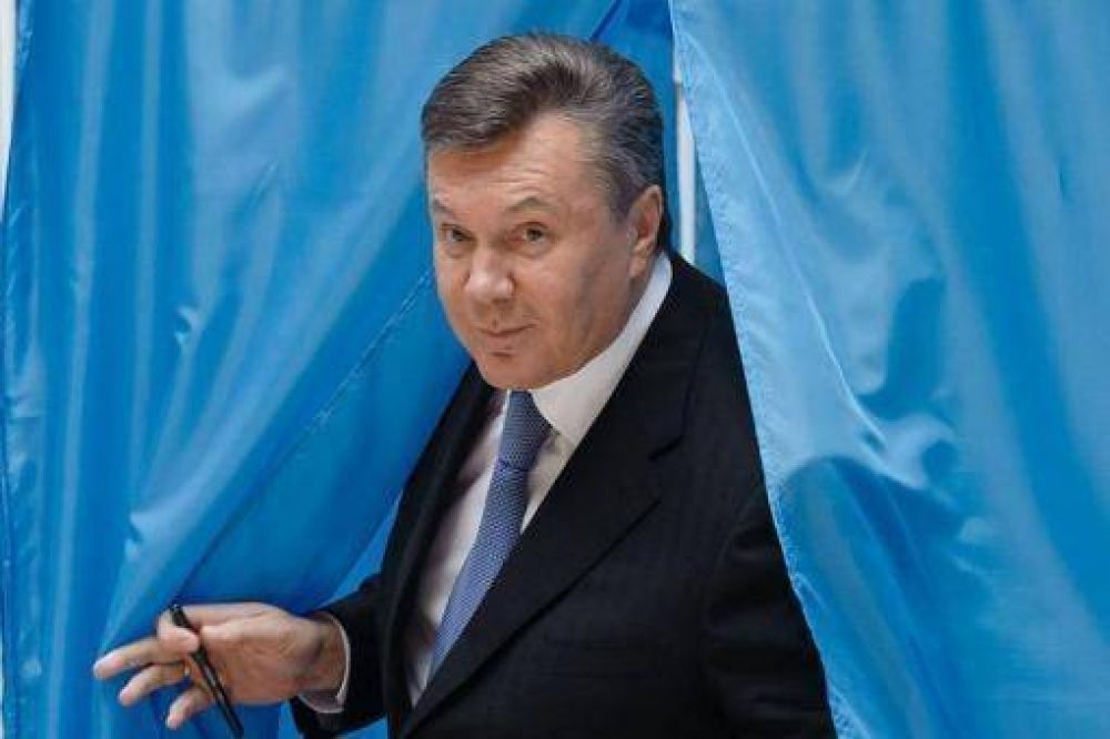 Reapareci� Yanukovich y prometi� "pelear por el futuro de Ucrania"