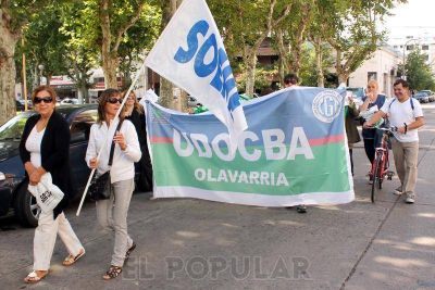 Udocba se movilizar� el mi�rcoles 5 en el centro olavarriense