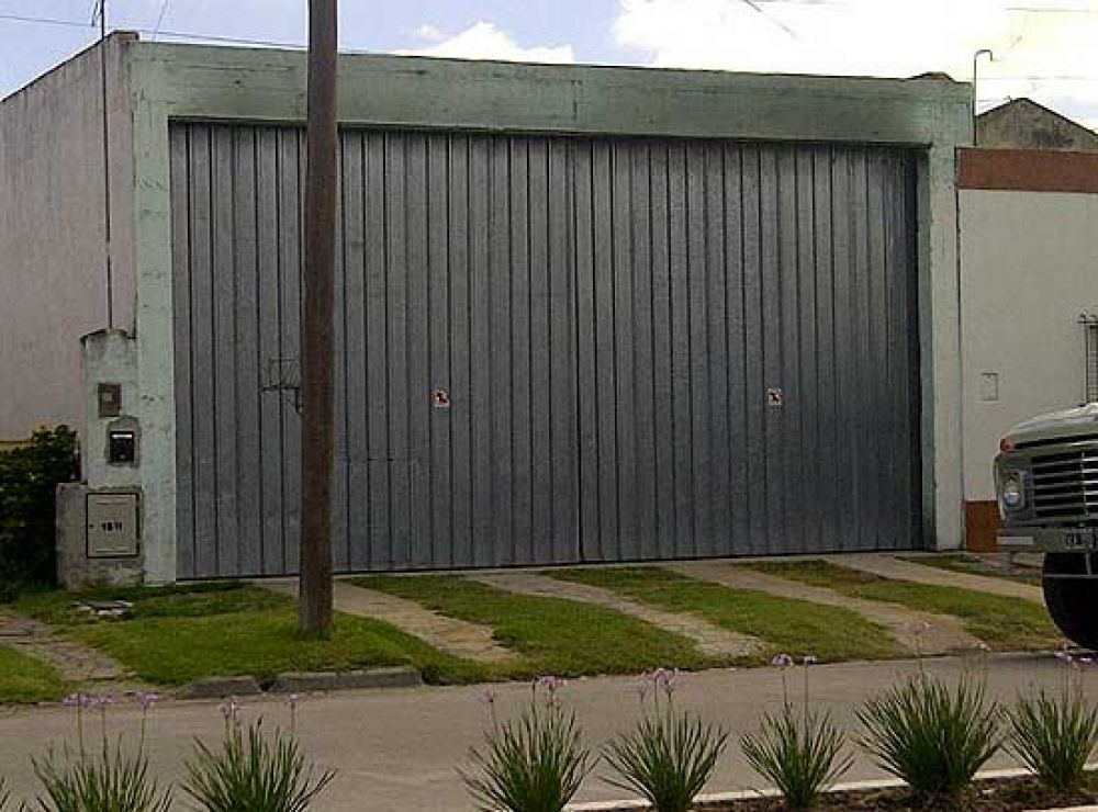 Principio de incendio en un galp�n