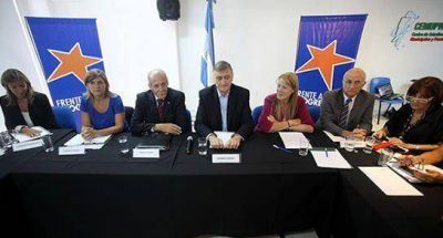 Binner present� a su equipo econ�mico