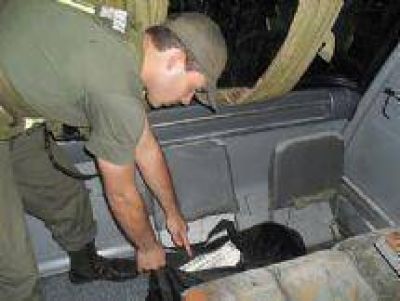 Gendarmer�a detuvo a una pareja con 6,5 kilos de coca�na en Salta