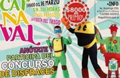El Carnaval le pone color a Tres Arroyos