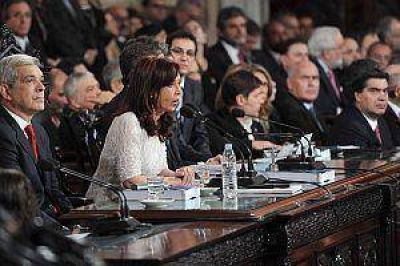 La Presidente augur� r�cord en la cosecha de soja