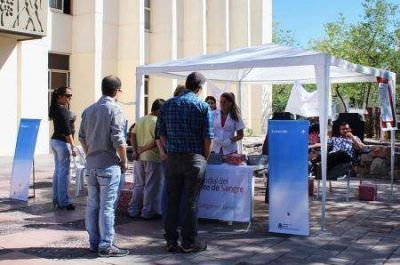 Guaymall�n: �xito de un operativo de donaci�n de sangre