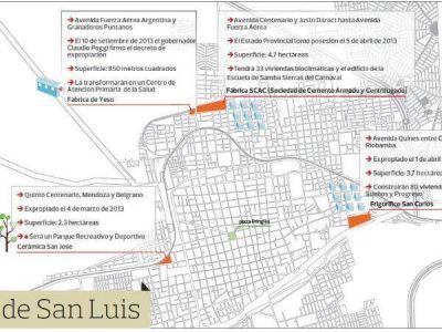 Informe especial: har�n obras en cuatro predios recuperados