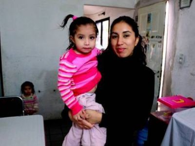 Sof�a vuelve a sonreir: los ladrones le devolvieron su m�quina cicladora