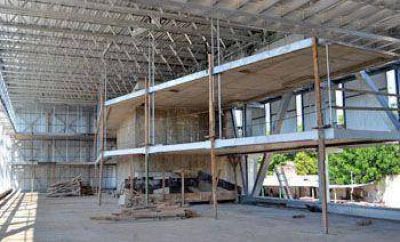 Sigue atrasada la obra del Centro Cultural Biblioteca Men�ndez