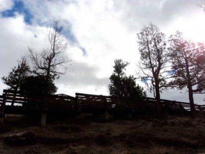 Parques cerr� mirador en Villa Traful