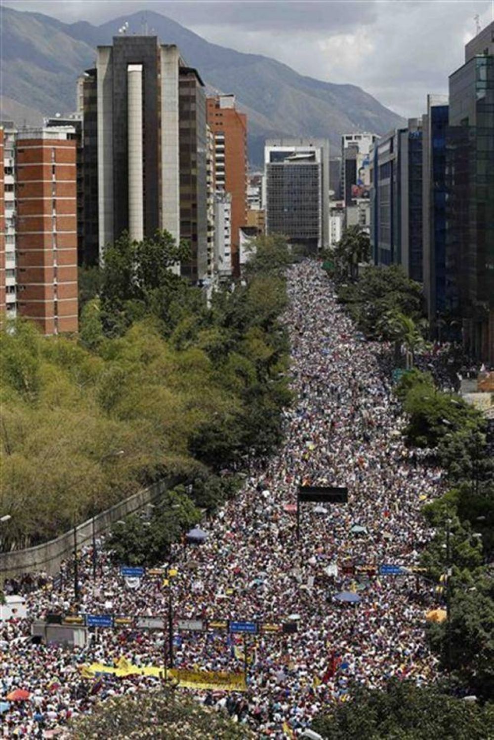 Los estudiantes venezolanos volvieron a la calle