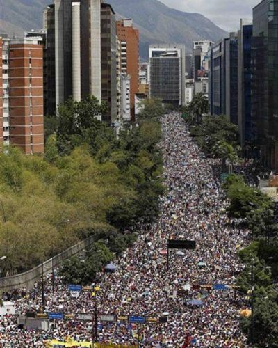 Los estudiantes venezolanos volvieron a la calle