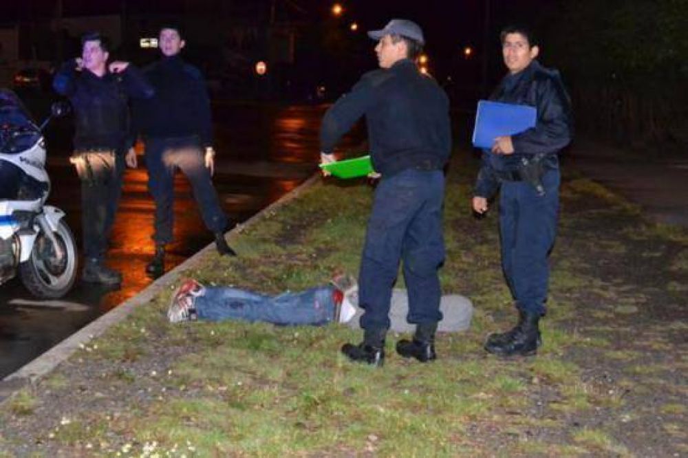 Cuatro detenidos tras robo en comercio