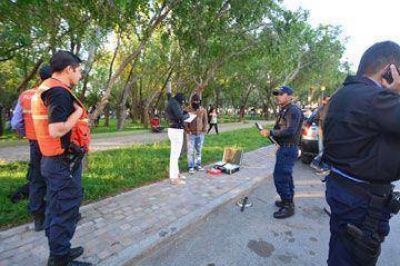 Sorprendidos con marihuana en la plaza