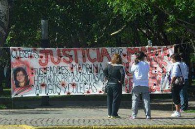 Dolor en el reclamo de justicia por la periodista