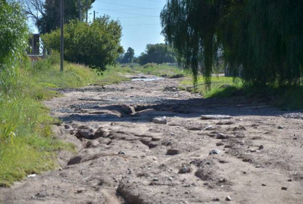 Siguen las quejas por el estado de las calles del Parque Industrial