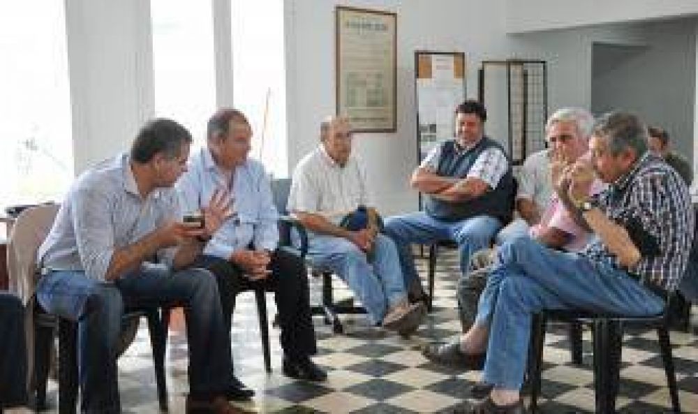 Lezama: Productores agropecuarios se reunieron con el Ministro "Topo" Rodr�guez