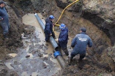 El municipio repar� acueducto tras ocho horas de intensa labor