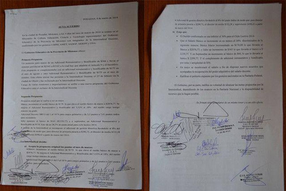 En Misiones hubo un acuerdo y las clases comienzan normalmente