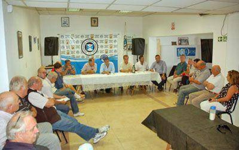 El ministro de Asuntos Agrarios en Pergamino, tom� nota de varios reclamos