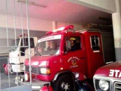 Convocaron a bomberos por incendio pero solo preparaban un asado