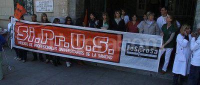 Paro de m�dicos y advertencia del gobierno