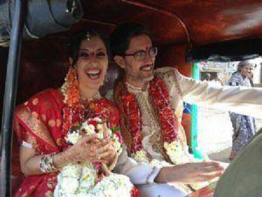 El ex�tico casamiento de un sanjuanino en la India