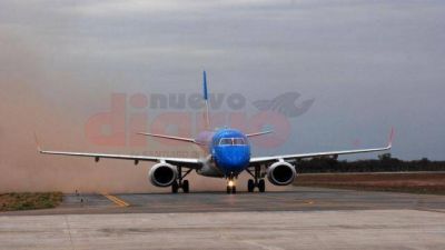 Confirman que los vuelos a Santiago del Estero "son normales"