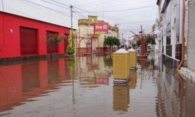 Bell Ville: pese a la bajante del r�o, quedan vastos sectores inundados