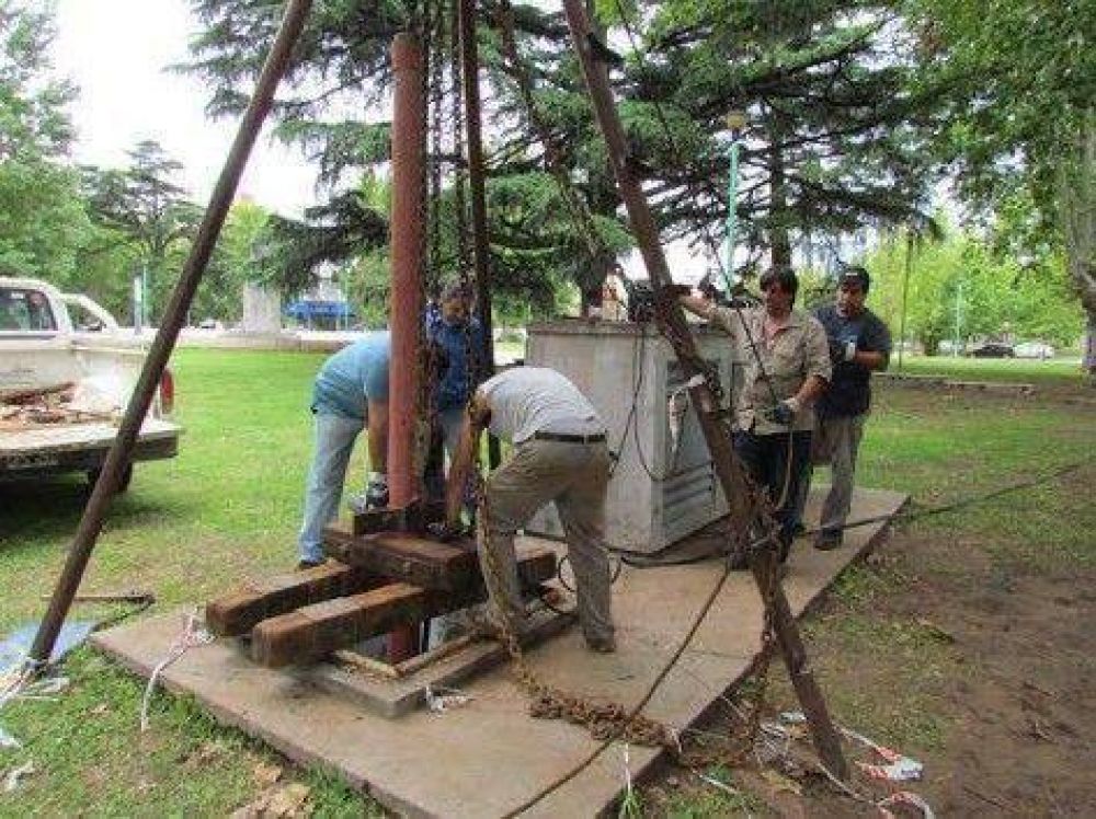 Realizan mantenimiento en pozos de agua potable