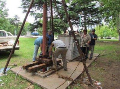Realizan mantenimiento en pozos de agua potable