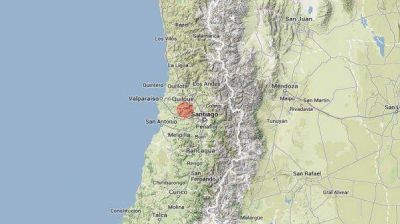 Un terremoto de 5,7 grados sacudi� el centro de Chile