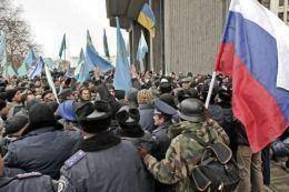 Crece la tensi�n Ucrania-Rusia pese a febriles gestiones diplom�ticas
