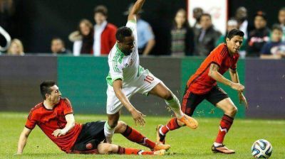 Con la vista puesta en el Mundial, M�xico igual� 0-0 ante Nigeria
