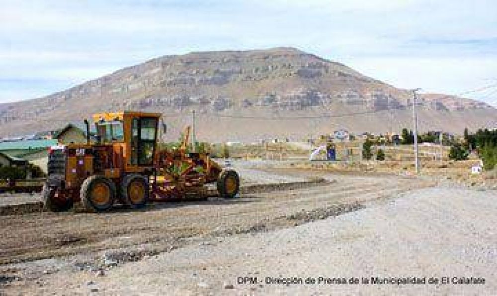30 cuadras pavimentadas para El Calafate