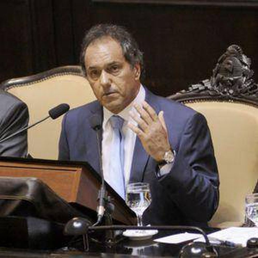 Scioli: entre el conflicto docente y la inseguridad
