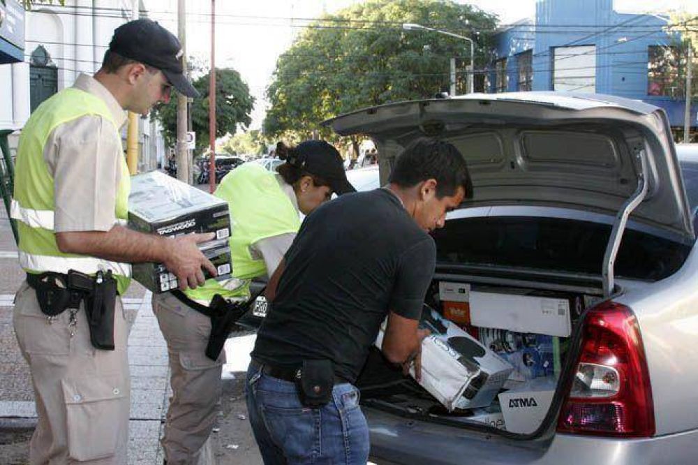 La Brigada de Pico secuestr� electrodom�sticos valuados en 150 mil pesos