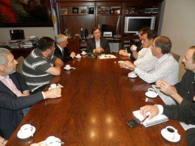 Bevilacqua se reuni� con la Liga Vecinalista de la Sexta secci�n que responde a Sergio Massa