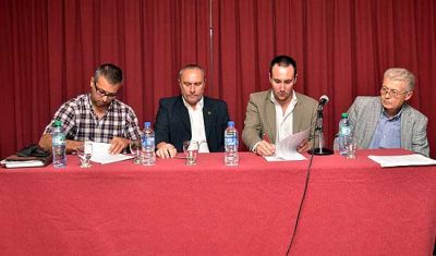 Firman convenios entre Loma Negra, Municipio e instituciones de la Ciudad