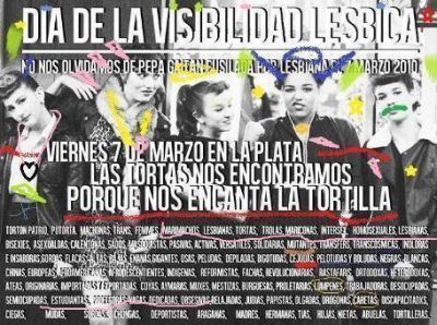 Este viernes conmemoran el D�a de la Visibilidad L�sbica
