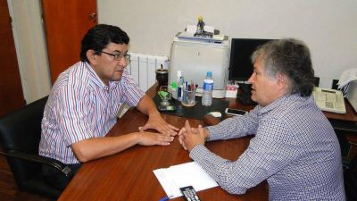 Bosetti visitar� �ngel V. Pe�aloza para buscar soluciones tras el temporal