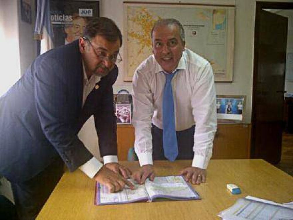 Isa gestiona ante el secretario de Obras P�blicas de la Naci�n