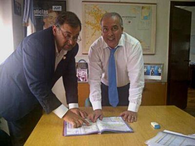 Isa gestiona ante el secretario de Obras P�blicas de la Naci�n