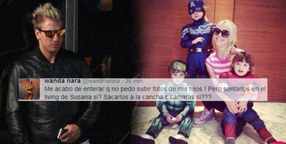 Combo Wanda: le saca fotos a sus hijos pero Maxi L�pez le cobra multa