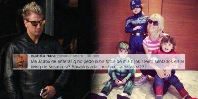 Combo Wanda: le saca fotos a sus hijos pero Maxi L�pez le cobra multa