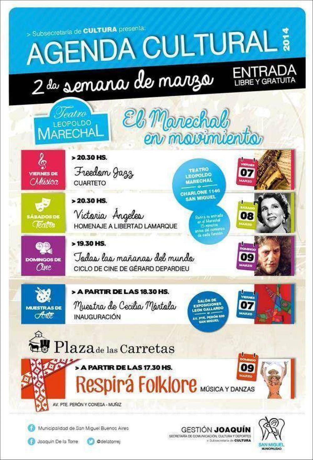 San Miguel contin�a con grandes espect�culos culturales
