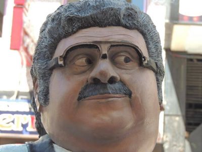 Volvieron a vandalizar la estatua de �Don Mateo�