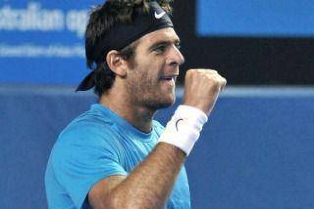 Del Potro entren� sin problemas y jugar�a el torneo de Indian Wells