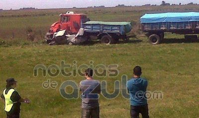 Un matrimonio escobarense falleci� en un accidente de tr�nsito sobre la ruta 3